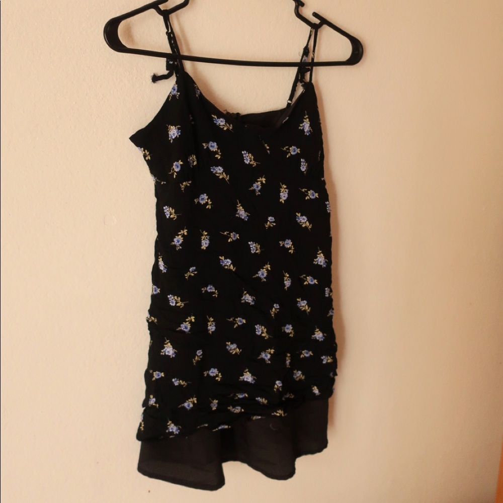 Vintage Floral Mini Dress